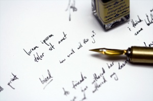 feather-fountain-pen-writing